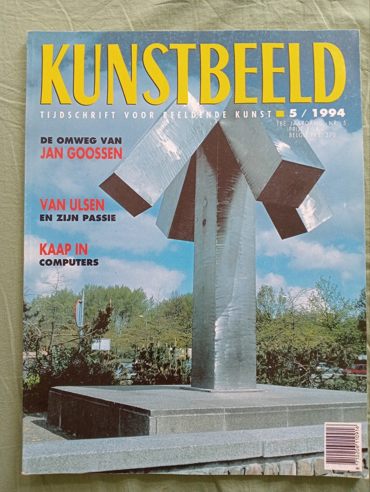 Kunstbeeld Tijdschrift 5/1994 - Zeer Redelijke Staat, Ophalen of Verzenden, Gelezen, Overige typen