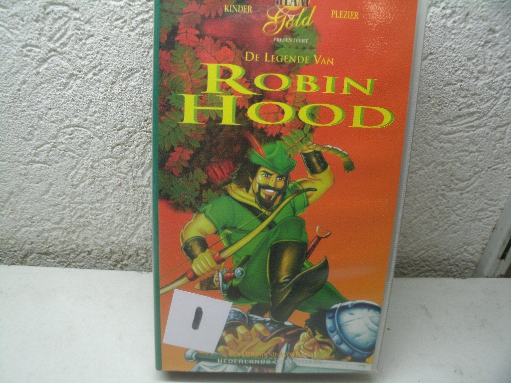 vhs 183a robin hood de legende van ned gespr, Alle leeftijden, Ophalen of Verzenden, Gebruikt