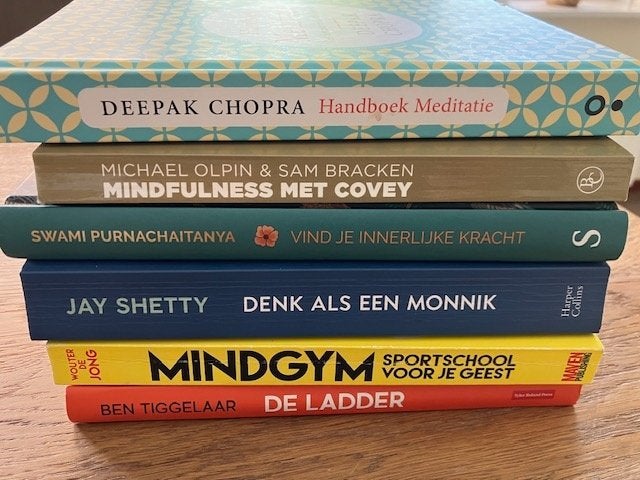 6 boeken over persoonlijke ontwikkeling, Boeken, Ophalen of Verzenden, Zo goed als nieuw, Persoonlijkheidsleer