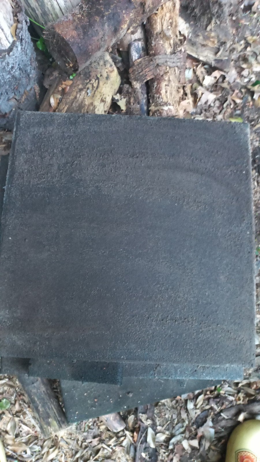 Rubber tegels 50x50, Tuin en Terras, Tegels en Klinkers, Ophalen, Rubber, Overige typen