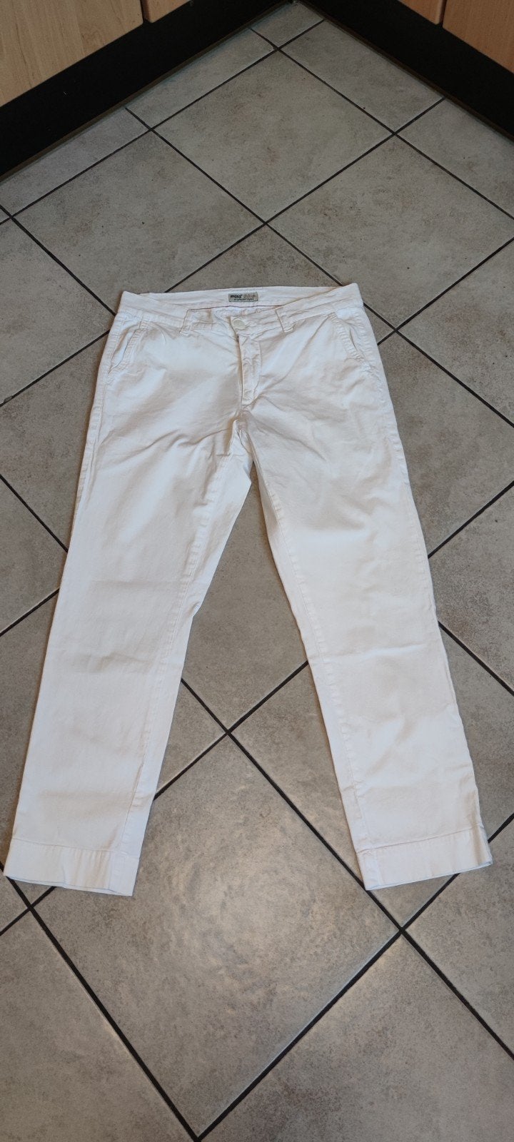 Witte Angels Chinos Broek - Maat 38, Maat 38/40 (M), Angels Chinos, Wit, Ophalen of Verzenden