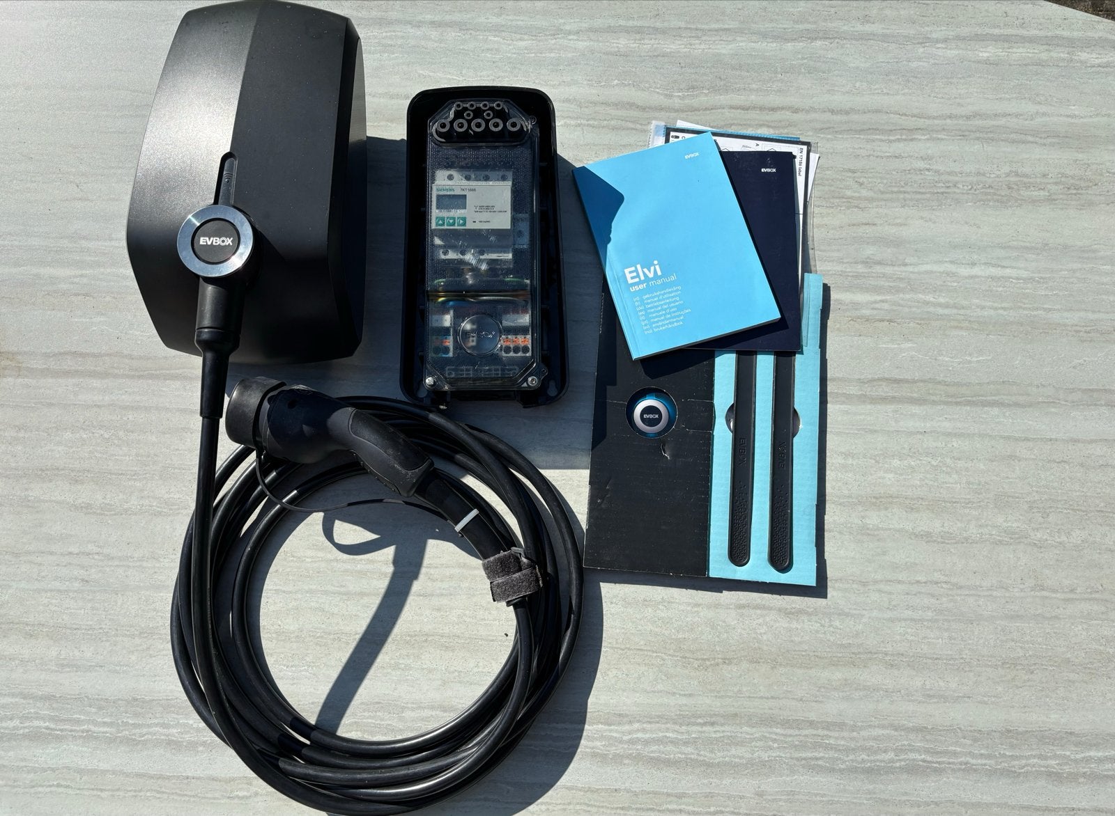 EVBOX Elvi MID laadpaal - geschikt voor ERE certificaten, Auto diversen, Laadpalen, Ophalen, Gebruikt, Laadpaal