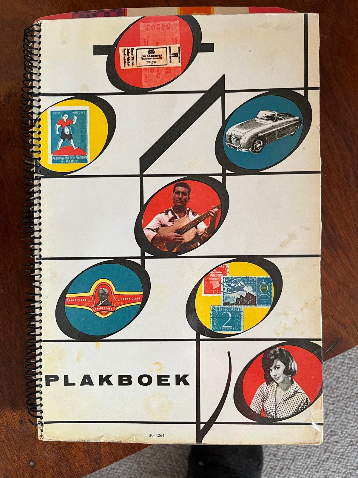 Vintage Plakboek met Sigarenbandjes Collectie, Verzamelen, Ophalen of Verzenden, Gebruikt