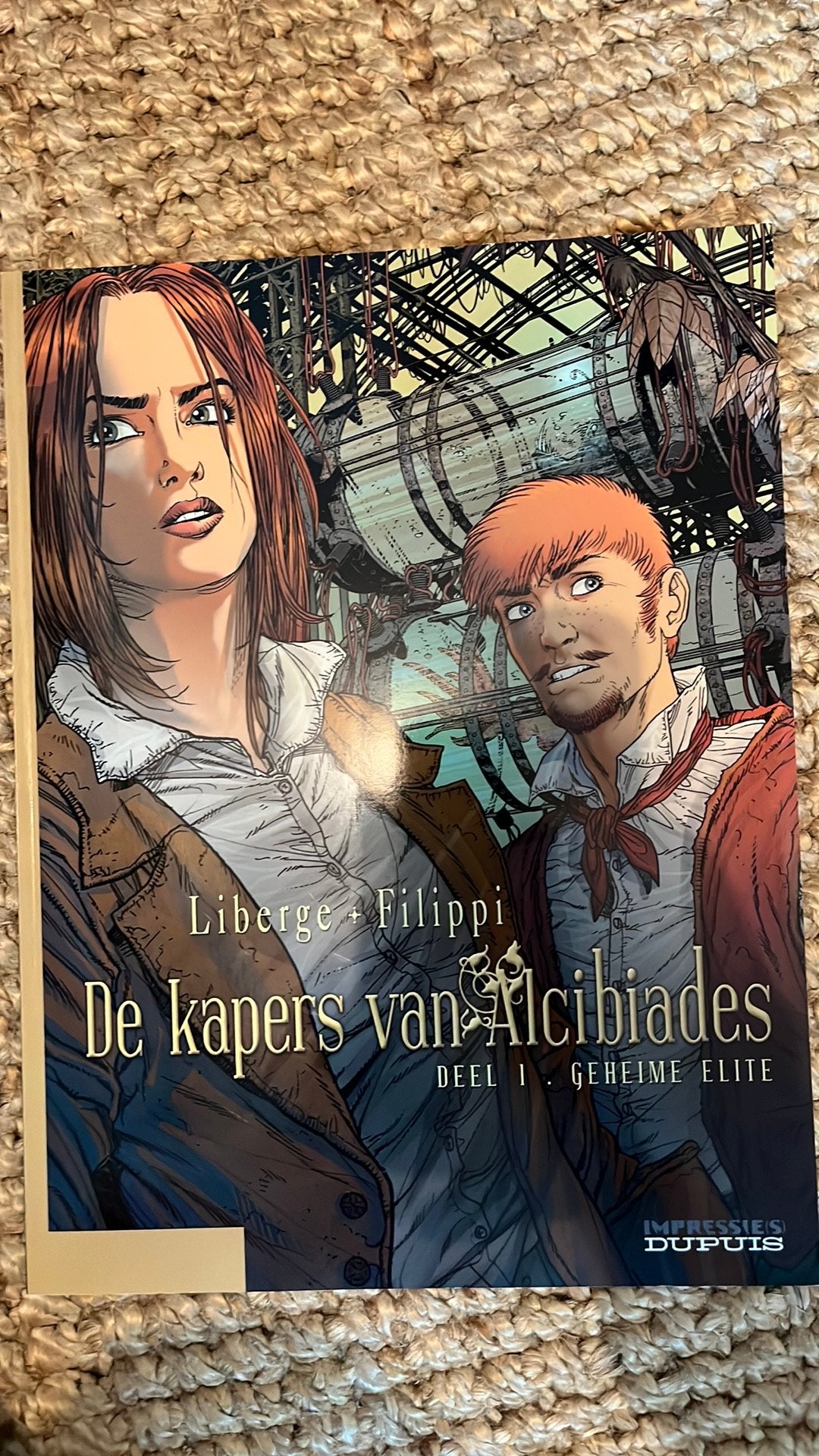 Set van 3 stripboeken: De kapers van Alcibiades, D.P. Filippi; E. Liberge, Complete serie of reeks, Ophalen of Verzenden, Zo goed als nieuw