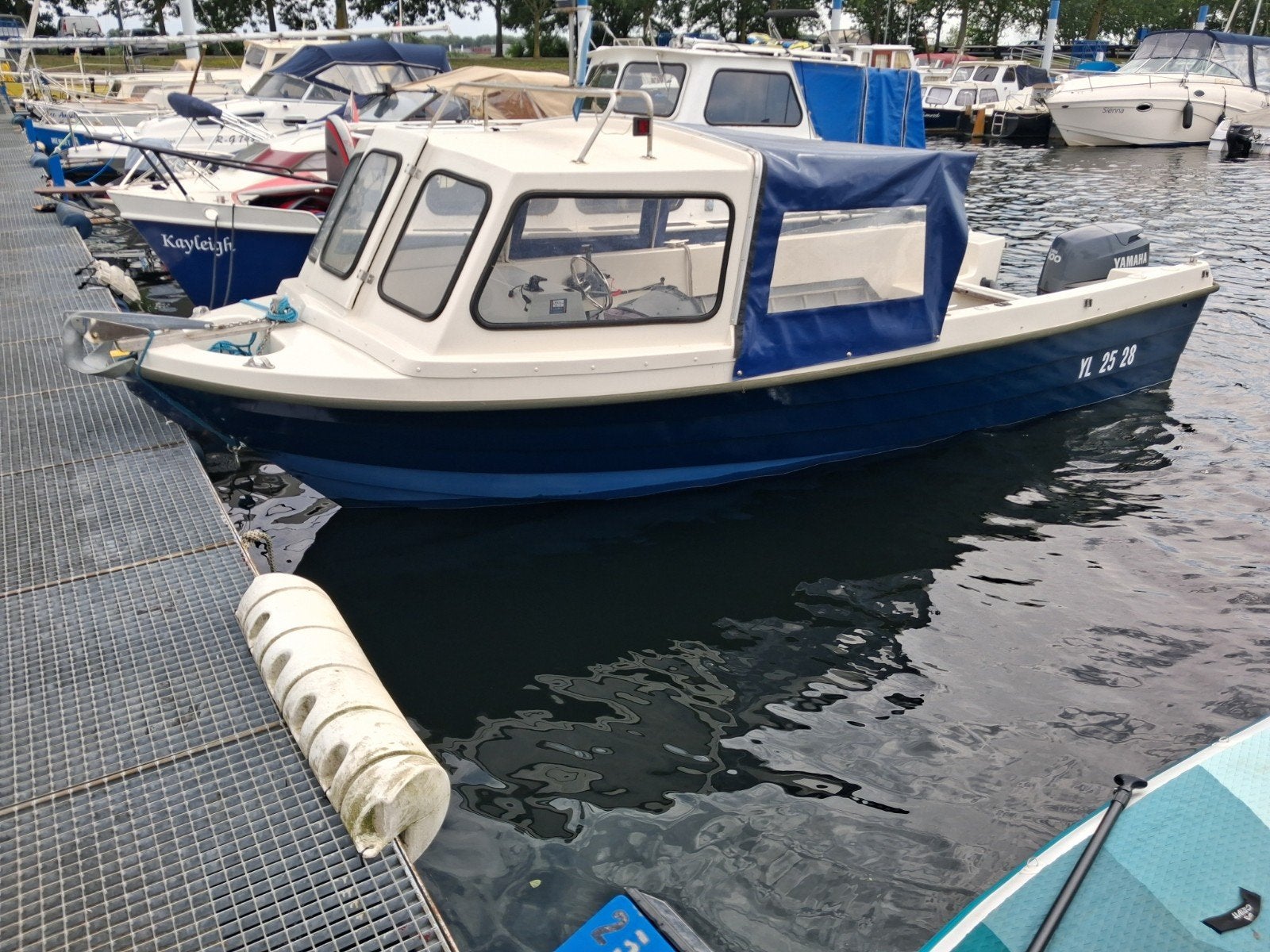 Shetland Alaska 600, Yamaha 100pk 4T., Benzine, Gebruikt, Kajuitboot, Buitenboordmotor