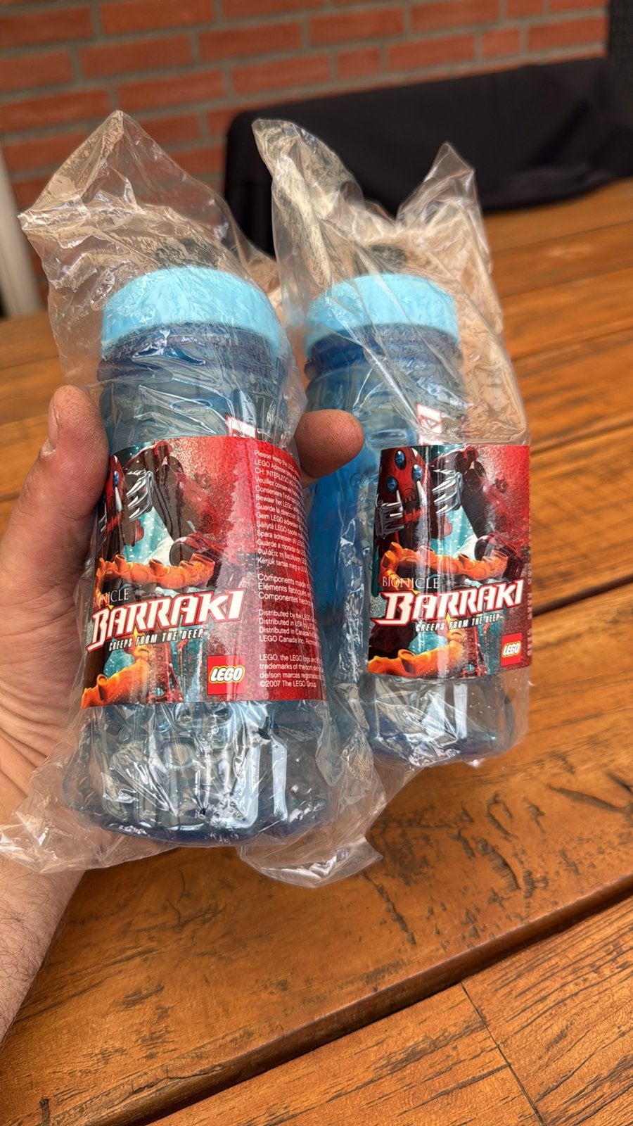 Lego Bionicle Barraki drinkflessen nieuw geseald zeldzaam, Kinderen en Baby's, Speelgoed | Duplo en Lego, Bionicle, Lego, Overige typen