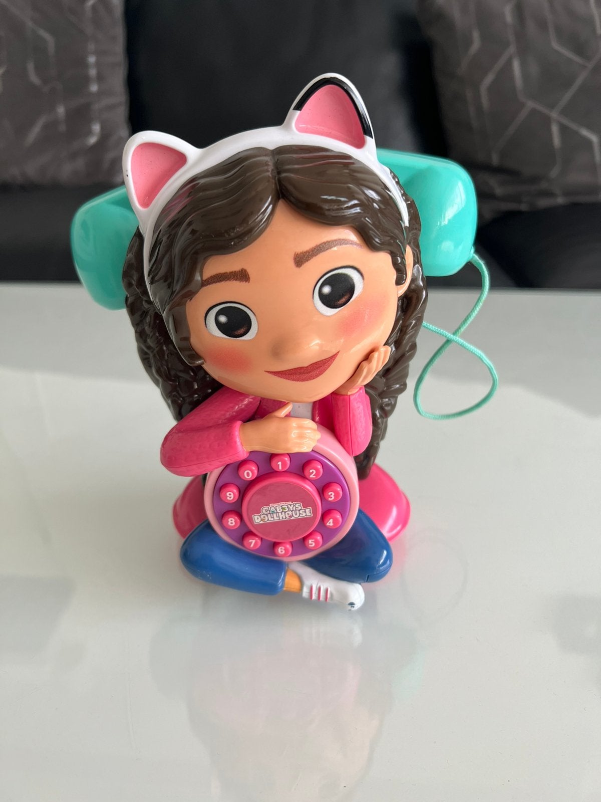 Gabby poppenhuis telefoon met geluid, Kinderen en Baby's, Ophalen of Verzenden, Zo goed als nieuw