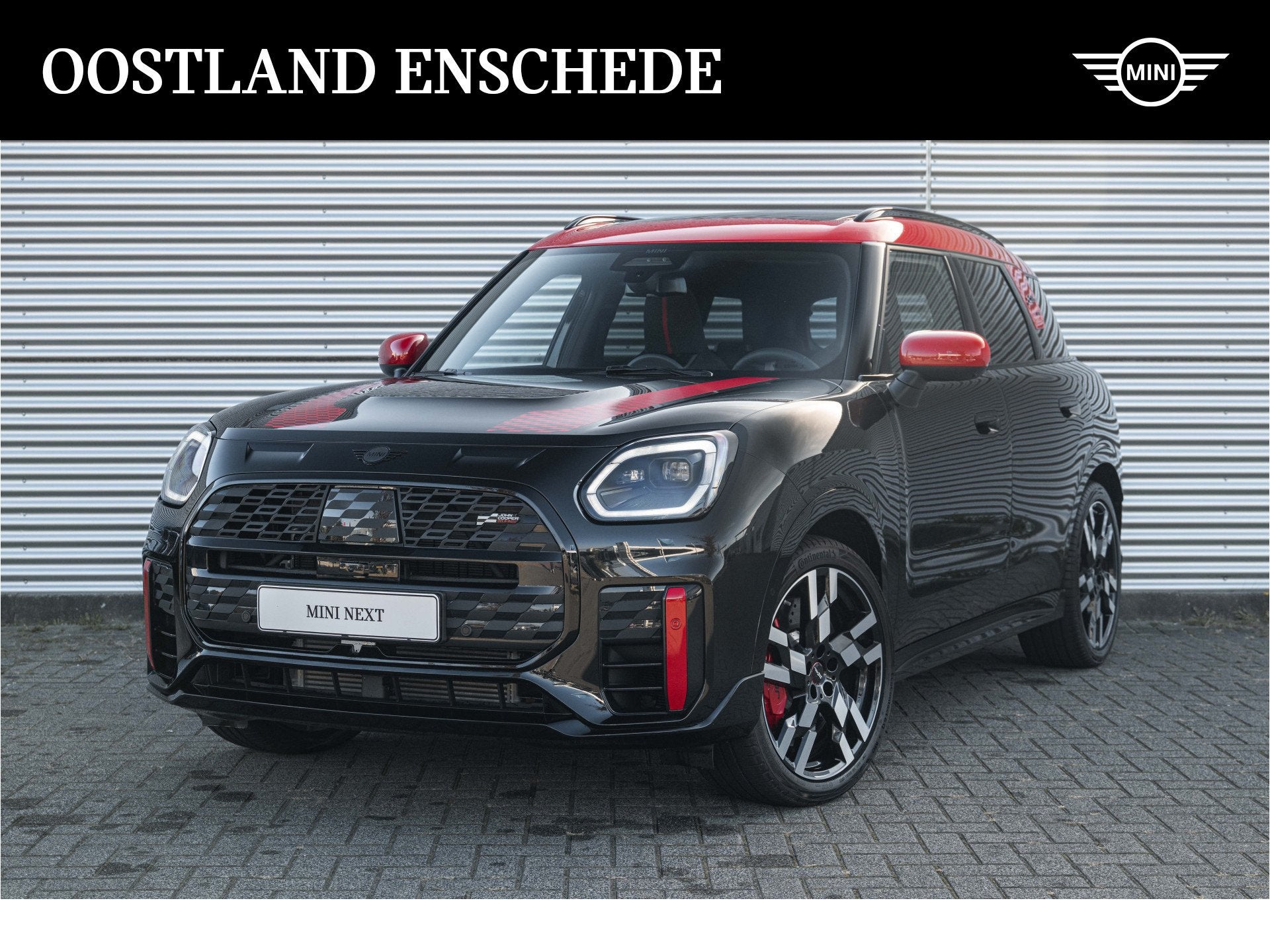 MINI Countryman JCW ALL4 Automaat / Pakket XL / Pakket XL /, Auto's, Gebruikt, Met garantie (alle), Leder en Stof, Zwart