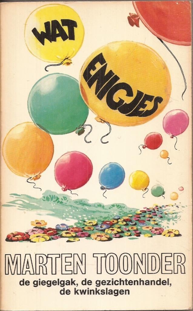 Toonder, Marten -Wat enigjes.De giegelgak.De gezichtenhandel, Gelezen, Marten Toonder, Eén stripboek, Ophalen of Verzenden