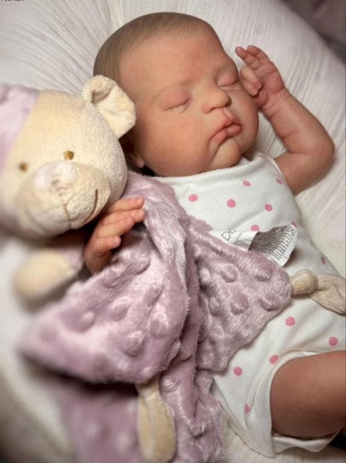 Reborn baby lemi  cassie brace, Verzamelen, Poppen, Ophalen of Verzenden, Zo goed als nieuw, Pop