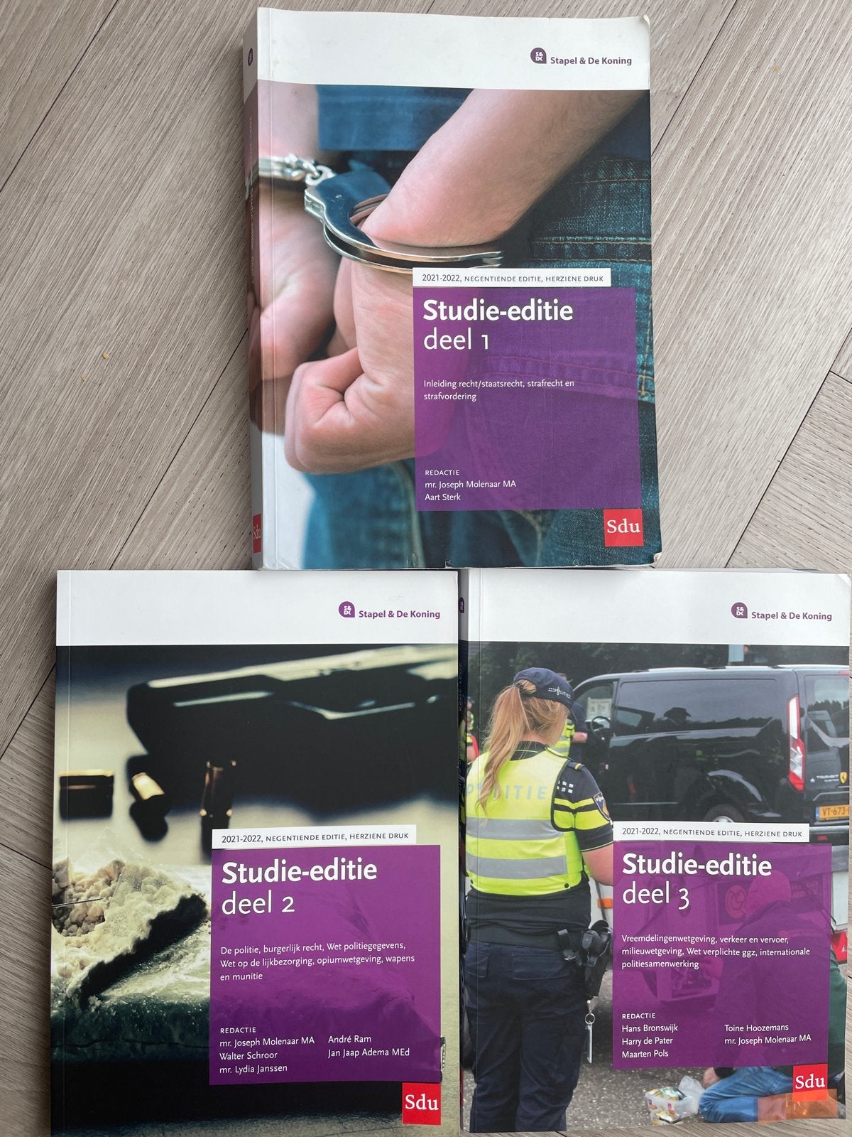 Studie-editie deel 1, 2 en 3 (2021-2022), Boeken, Ophalen of Verzenden, Gamma, Zo goed als nieuw, HBO