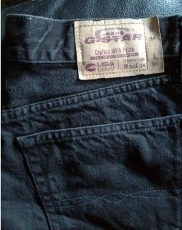 Zwart G-STAR CLASSIC straight spijkerbroek jeans W34 L34, G-Star Raw, Verzenden, Zwart, W33 - W34 (confectie 48/50)