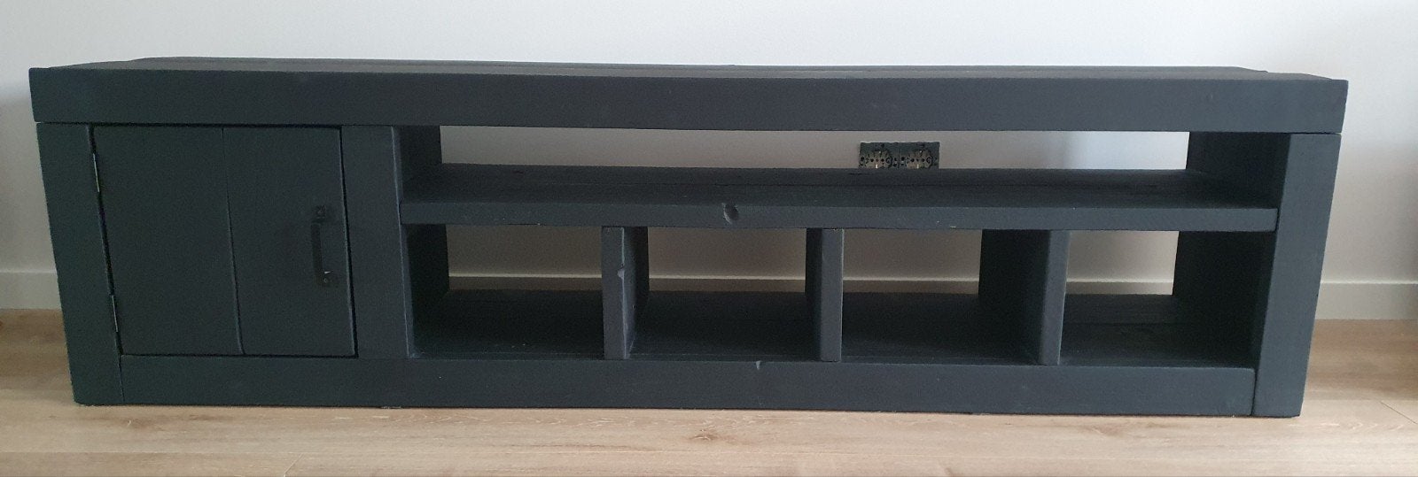 Tv-meubel zwart, Huis en Inrichting, Ophalen, 150 tot 200 cm, Minder dan 100 cm, 25 tot 50 cm