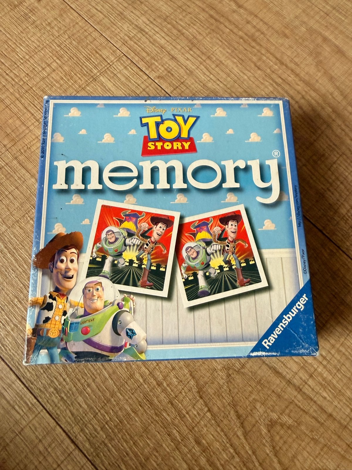 Disney Pixar Toy Story Memory spel van Ravensburger, Een of twee spelers, Ophalen, Gebruikt