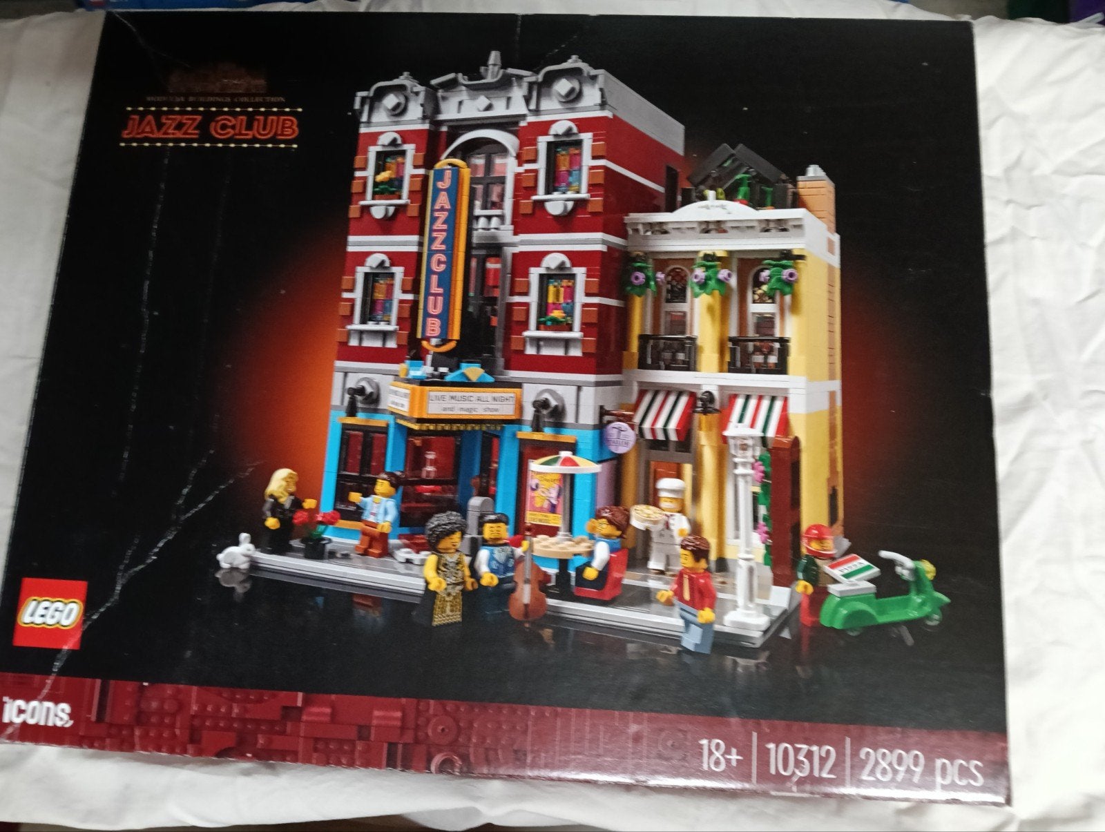 LEGO Icons Jazzclub (10312), Ophalen, Lego, Zo goed als nieuw, Icons