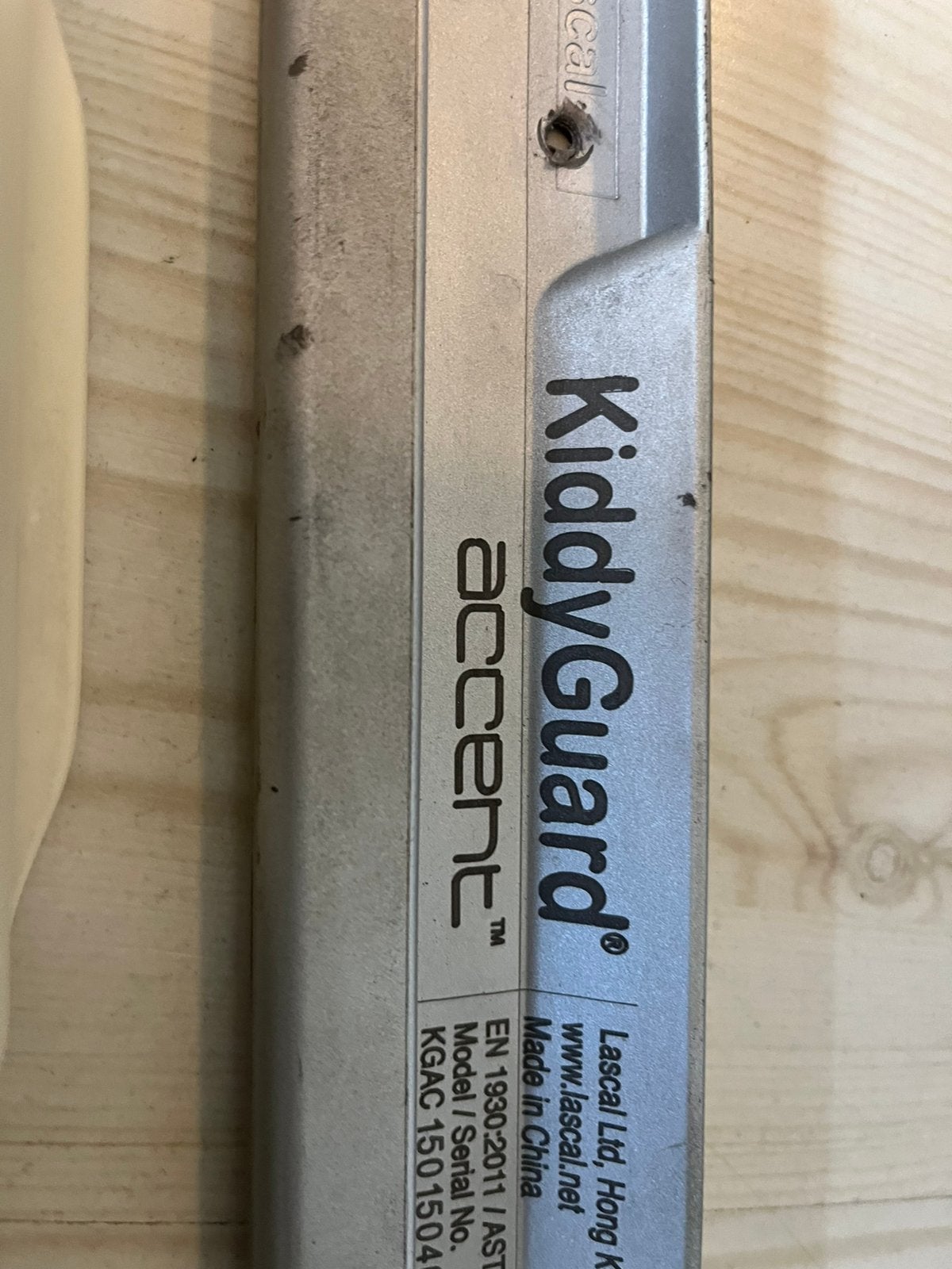 Kiddyguard rolhekje traphek, Kinderen en Baby's, Traphekjes, Ophalen of Verzenden, Gebruikt, 115 cm of meer