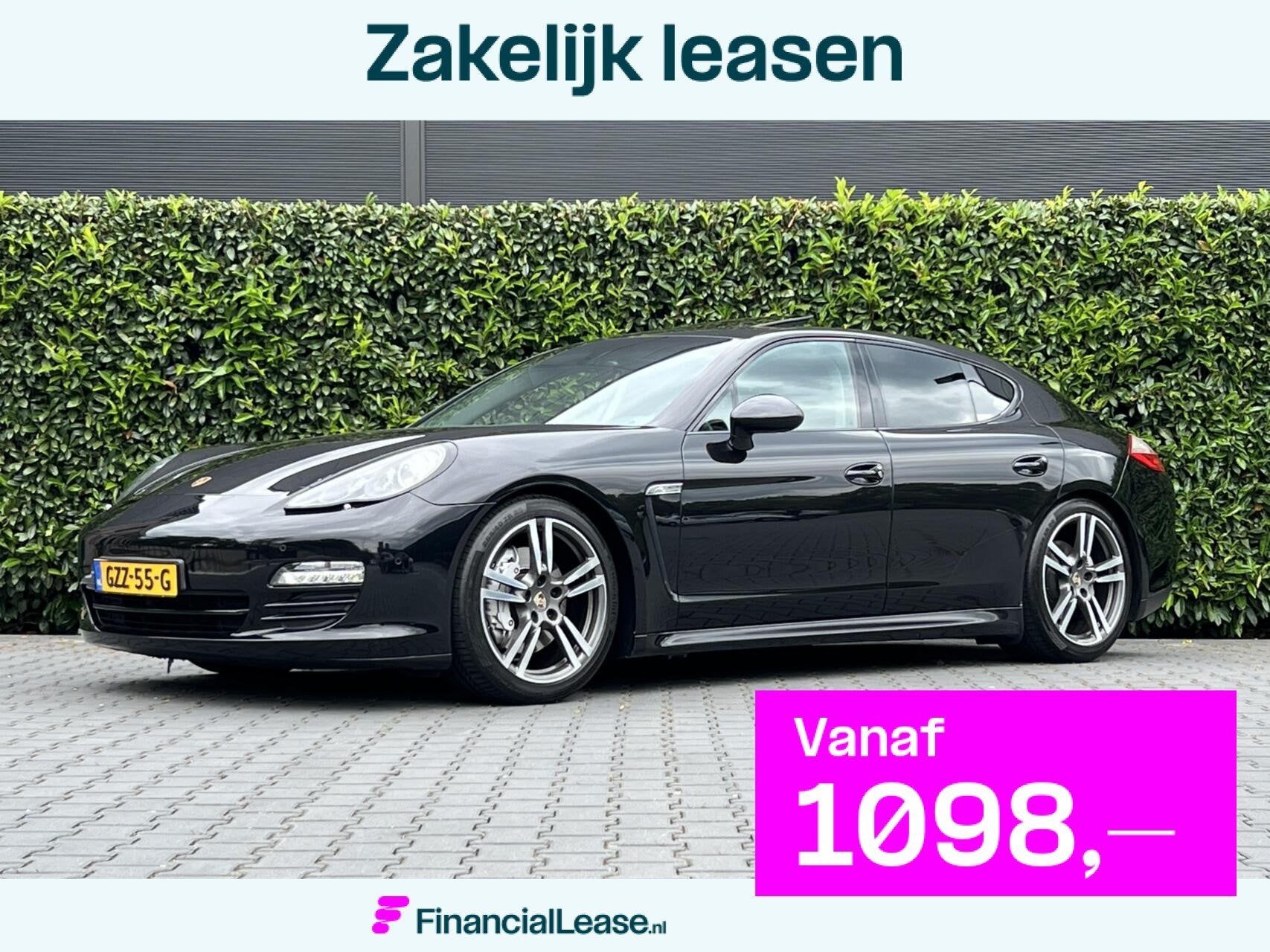 Porsche Panamera 4.8 4S, PANORAMADAK, LUCHTVERING, SPORTCHRO, Automaat, Euro 5, Gebruikt, 8 cilinders