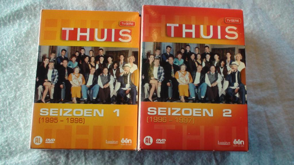 Thuis seizoen 1 en 2, Alle leeftijden, Boxset, Ophalen of Verzenden, Zo goed als nieuw