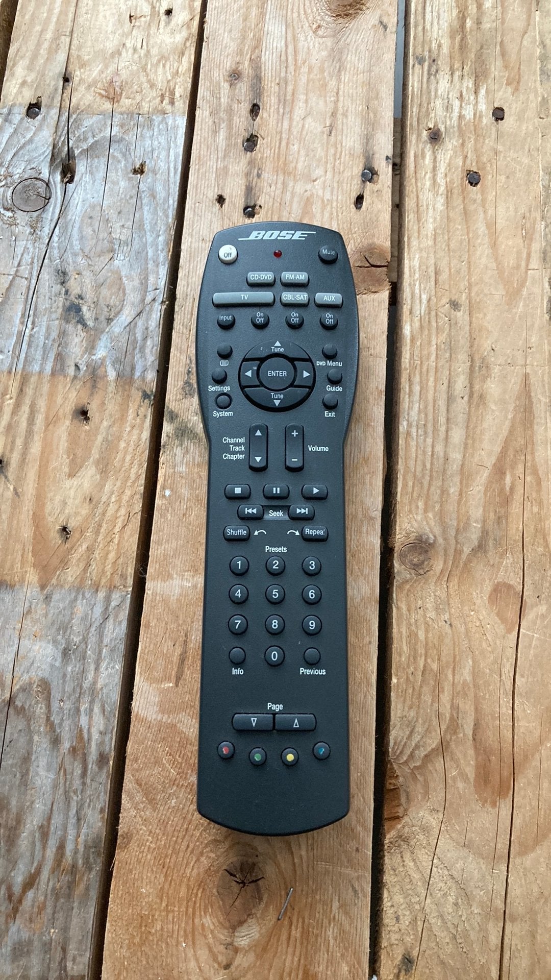 Bose 321 serie 2 en 3 afstandsbediening, Gebruikt, -, -, Ophalen of Verzenden