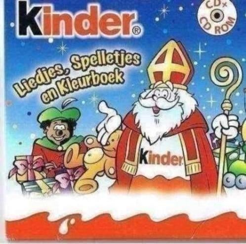 sinterklaas cd kinder surpriseeier,fereroEIERFIGUREN, Verzenden, Zo goed als nieuw, Overige typen