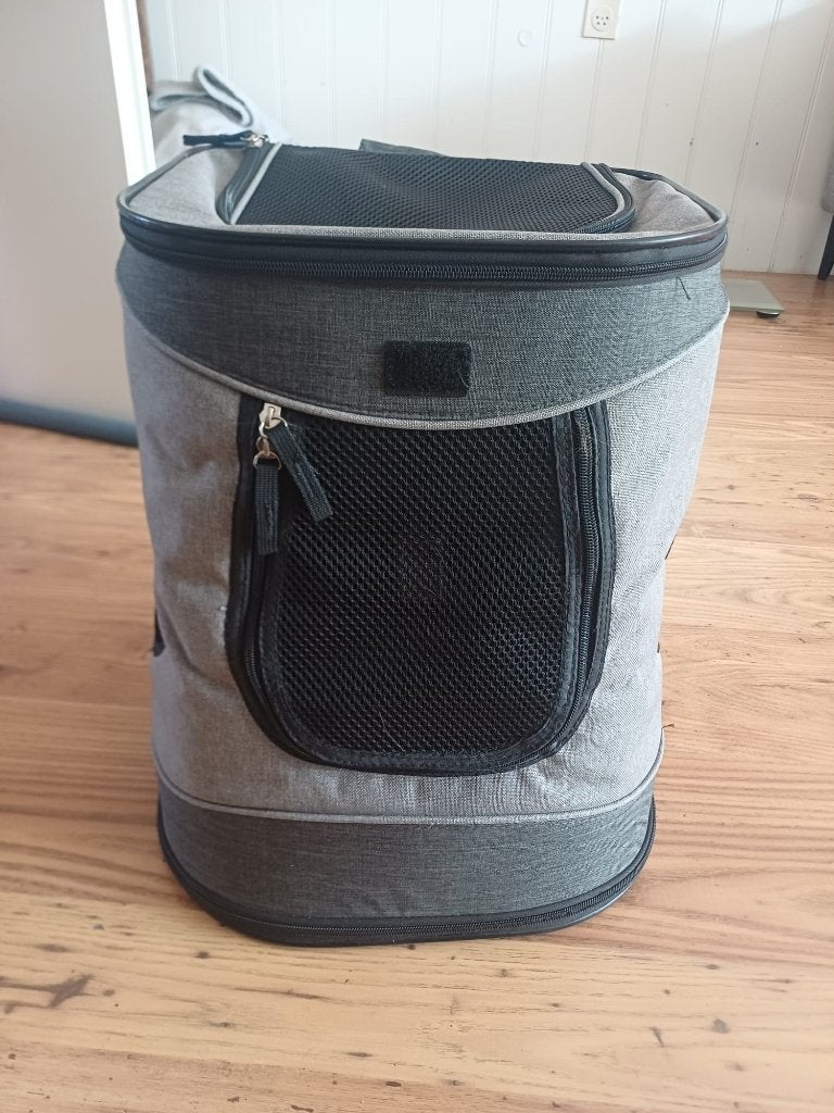 Rugzak vervoer kat/kleine hond, Dieren en Toebehoren, Ophalen, Zo goed als nieuw