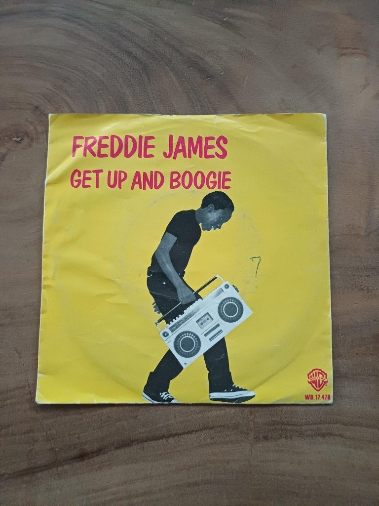 Freddie James - Get up and Boogie - Single - Vinyl, Ophalen of Verzenden, Zo goed als nieuw, Overige formaten