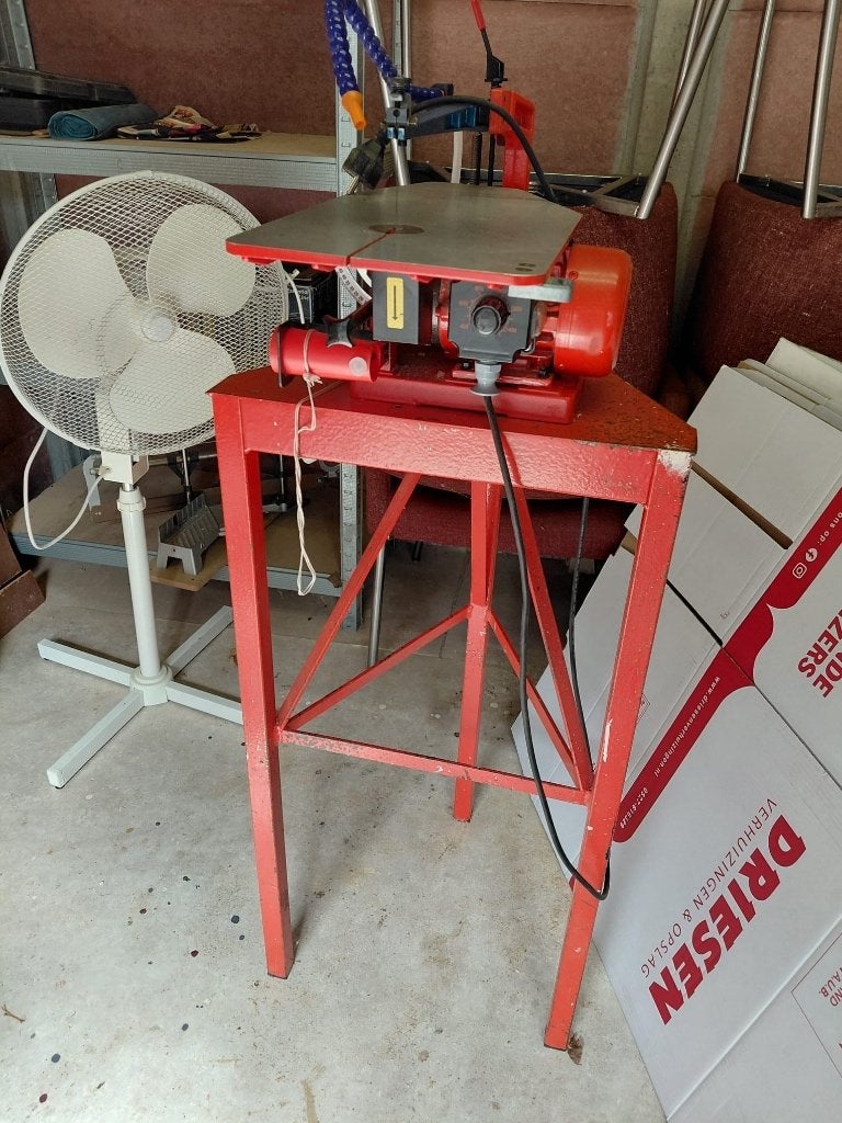 Figuurzaagmachine Hegner, Ophalen, Hegner, Zo goed als nieuw, 30 tot 70 mm