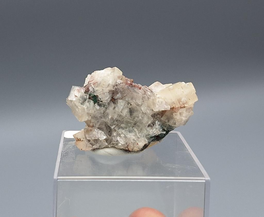 Calciet, Malachiet - Tsumeb Mine, Namibië, Ophalen of Verzenden, Mineraal