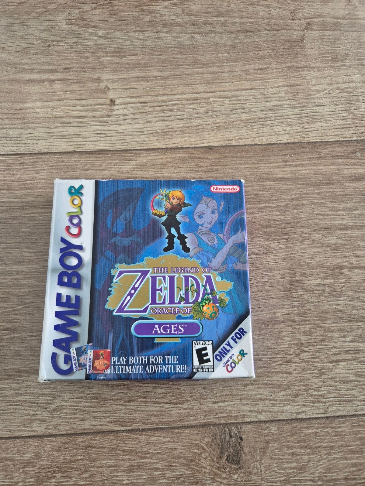 The Legend of Zelda Oracle of Ages voor de Nintendo Gameboy, Avontuur en Actie, Gebruikt, 1 speler, Ophalen of Verzenden