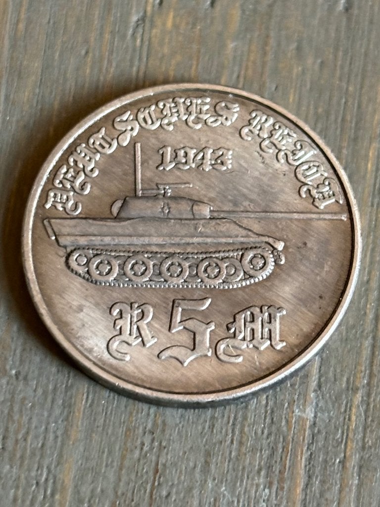 Munt token dictator tiran adolf hitler, Ophalen of Verzenden, Duitsland, Losse munt