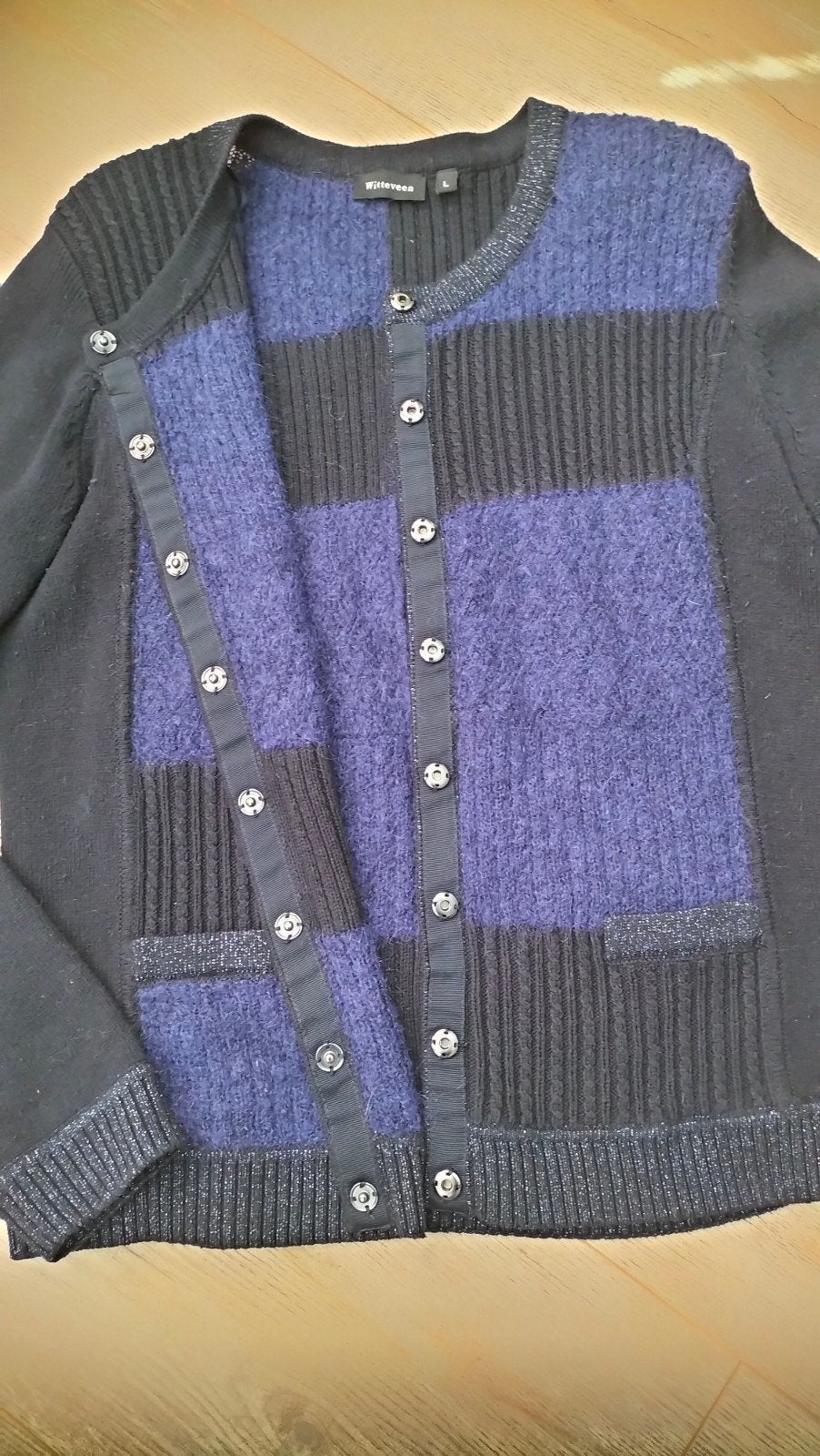 Vest van Witteveen maat L, Kleding | Dames, Blauw, Maat 42/44 (L), Ophalen of Verzenden, Witteveen