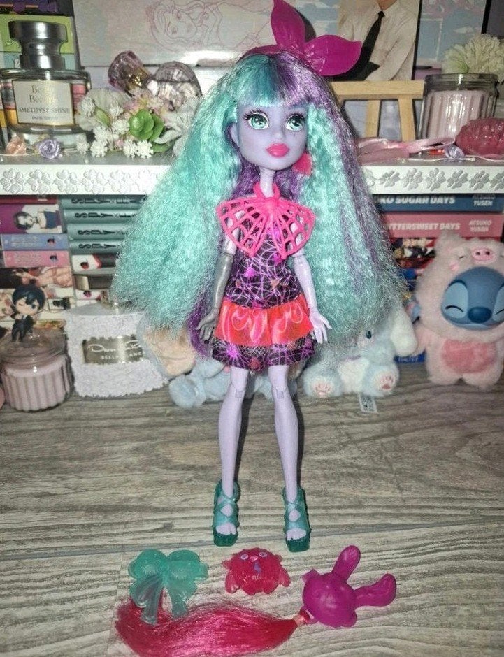 Twyla Monster High pop met accessoires, Verzenden, Gebruikt, Overige typen