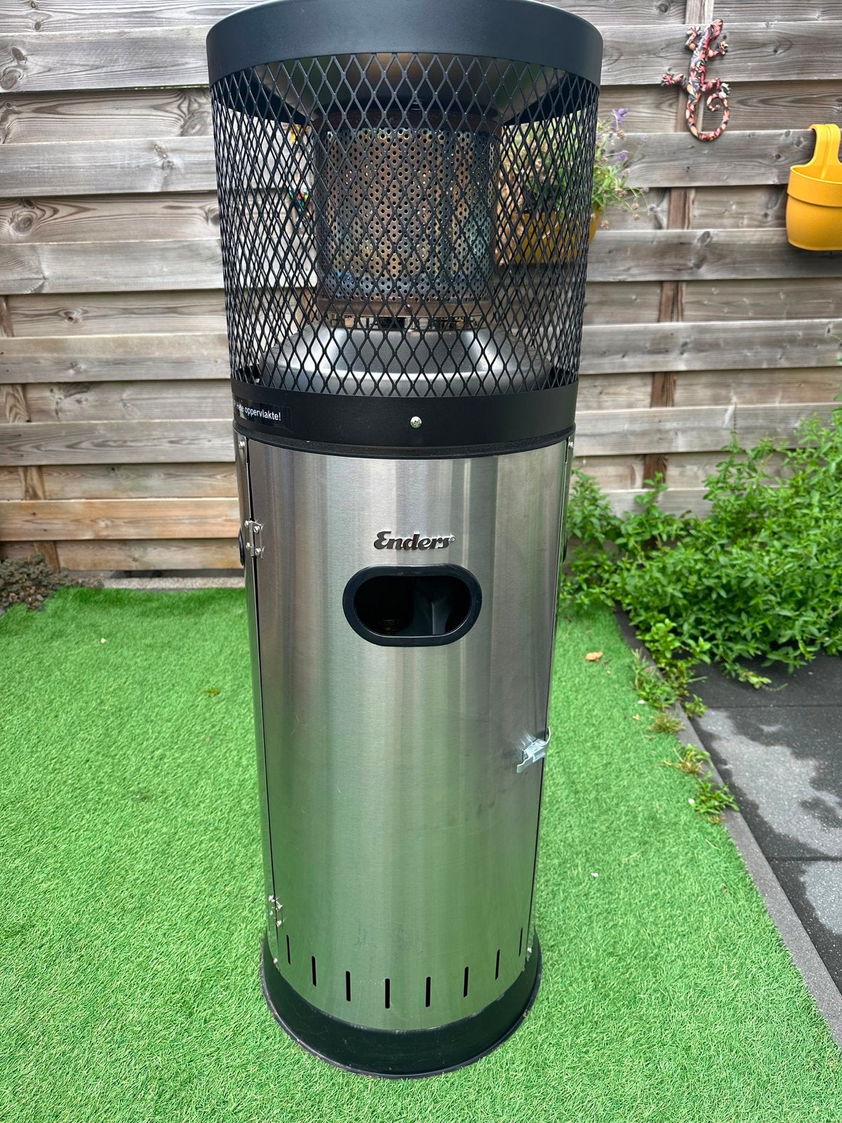 Enders Gas Terrasverwarmer met Hoes, Ophalen, Gebruikt, Gas, Vloer