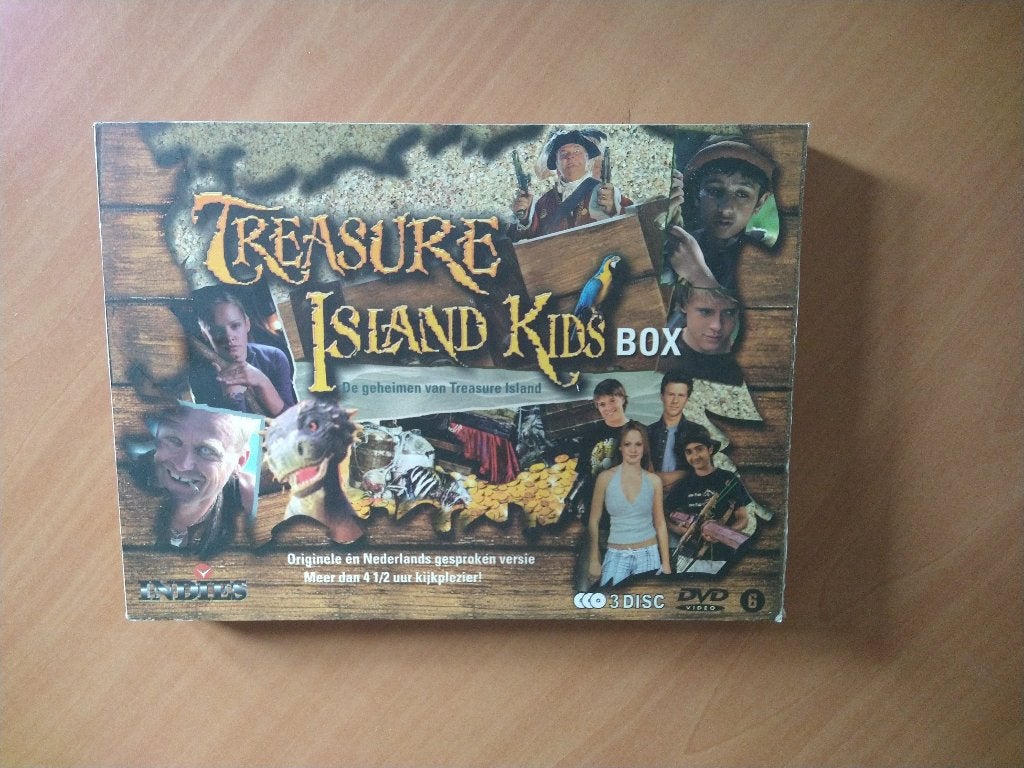 3-DVD Treasure Island Kids, Avontuur, Engels, Nederlands, Ophalen of Verzenden