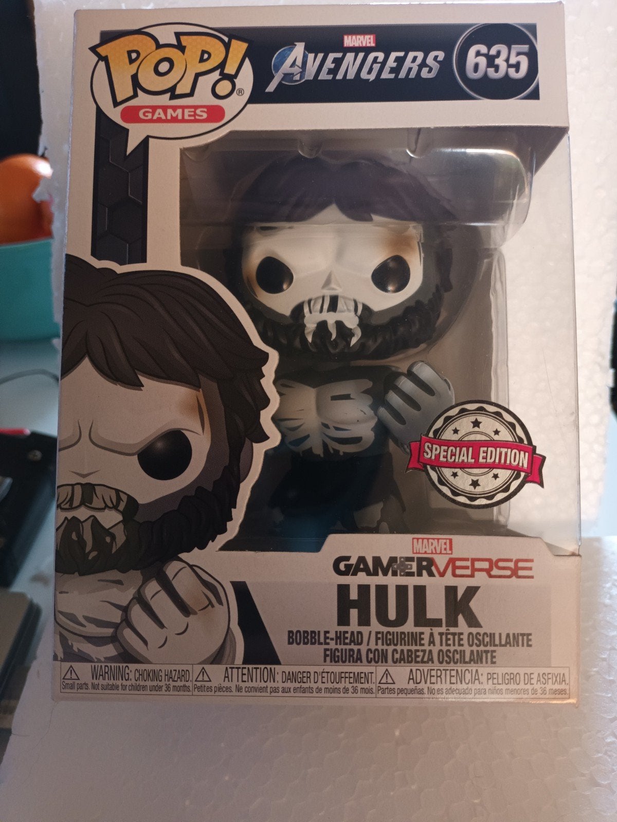 Funko Pop! Marvel Gamerverse Hulk 635 Special Edition, Ophalen of Verzenden, Zo goed als nieuw