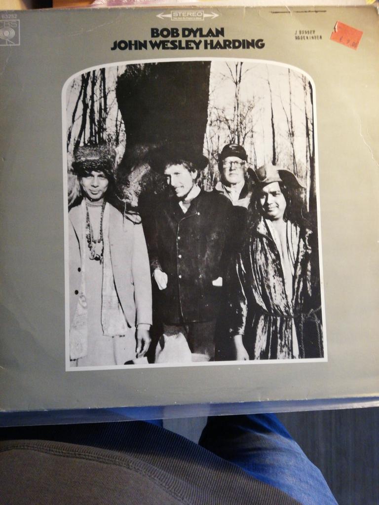 Bob Dylan - John Wesley Harding LP Vinyl, Ophalen of Verzenden, Zo goed als nieuw, 12 inch