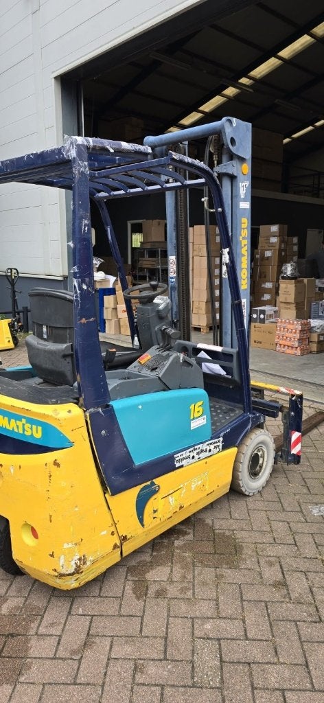 Komatsu FB15M-3E Elektrische Heftruck 1.5 ton + 48V Lader, Auto-onderdelen, Accu's en Toebehoren, Ophalen, Gebruikt, Van Der Kunstraat 1