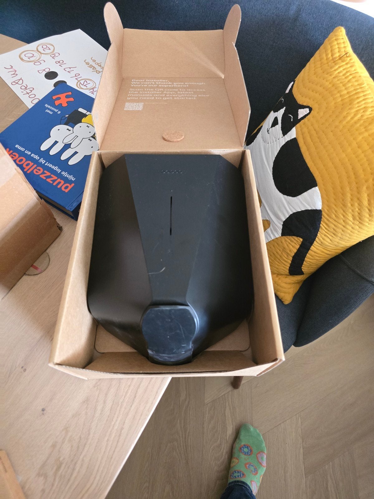 Easee Charge Core Zwart - Laadpaal, Auto diversen, Laadpalen, Ophalen of Verzenden, Nieuw, Laadpaal