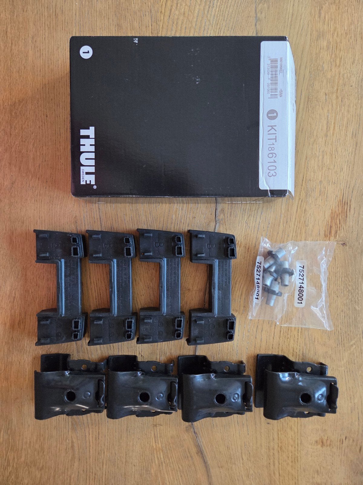 Thule Kit 6103 voor MG EHS/HS (gladde rail), Ophalen of Verzenden, Zo goed als nieuw