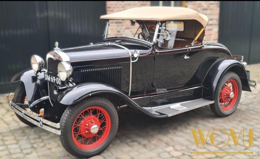 A Ford roadster 1930 Zwart, foto 5