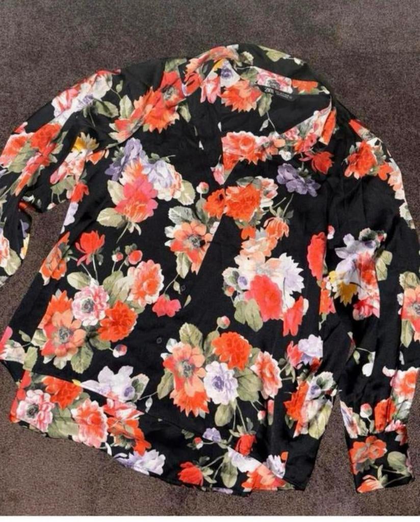 Blouse zara maat s, Ophalen of Verzenden, Zo goed als nieuw, Maat 36 (S)