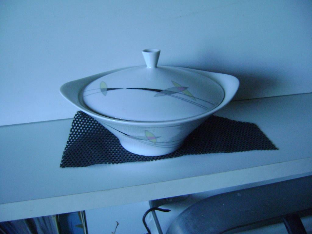 Vintage dekschaaltje Hutschenreuther porselein 03657, Ophalen of Verzenden, Huis en Inrichting