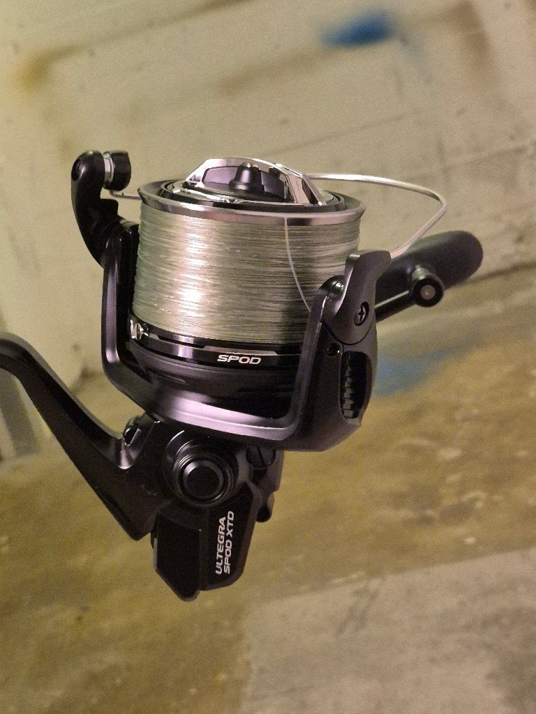 Shimano Ultegra XTE Spod Molen, Watersport en Boten, Hengelsport | Karpervissen, Ophalen of Verzenden, Zo goed als nieuw, Molen