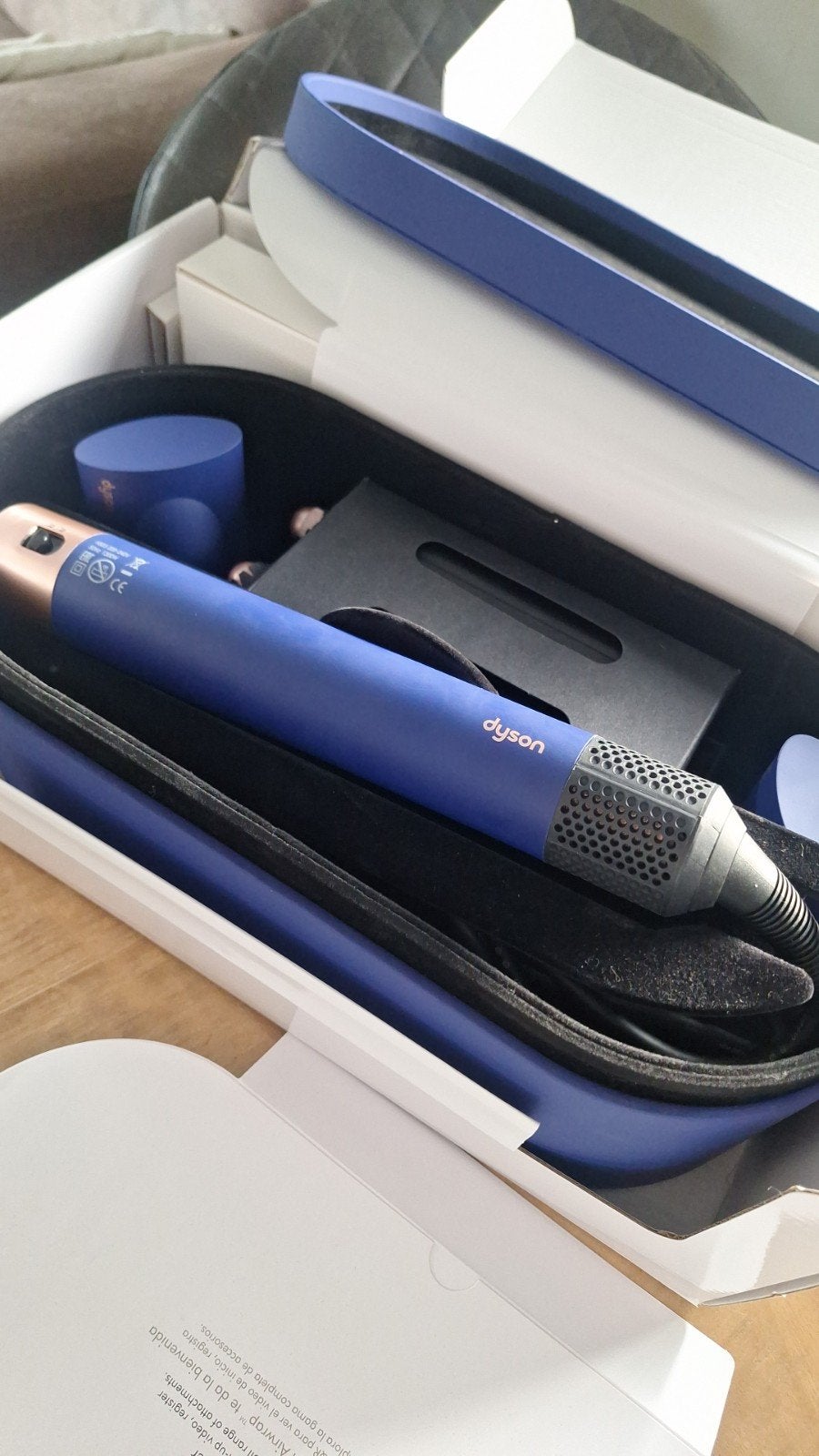 Dyson Airwrap Complete Long - Zgan, Witgoed en Apparatuur, Ophalen of Verzenden, Zo goed als nieuw, Haarverzorging