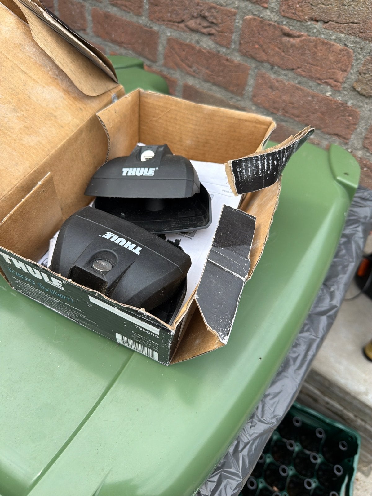 Thule Dakdragers Honda CRV 2018, Auto diversen, Dakdragers, Ophalen, Gebruikt