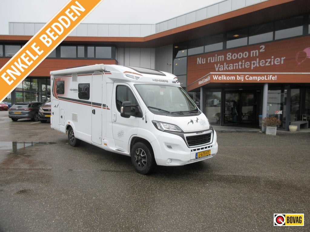 Weinsberg CaraCompact 600 MEG Pepper Edition, Caravans en Kamperen, Weinsberg, Ringverwarming, Tot en met 2, Achteruitrijcamera