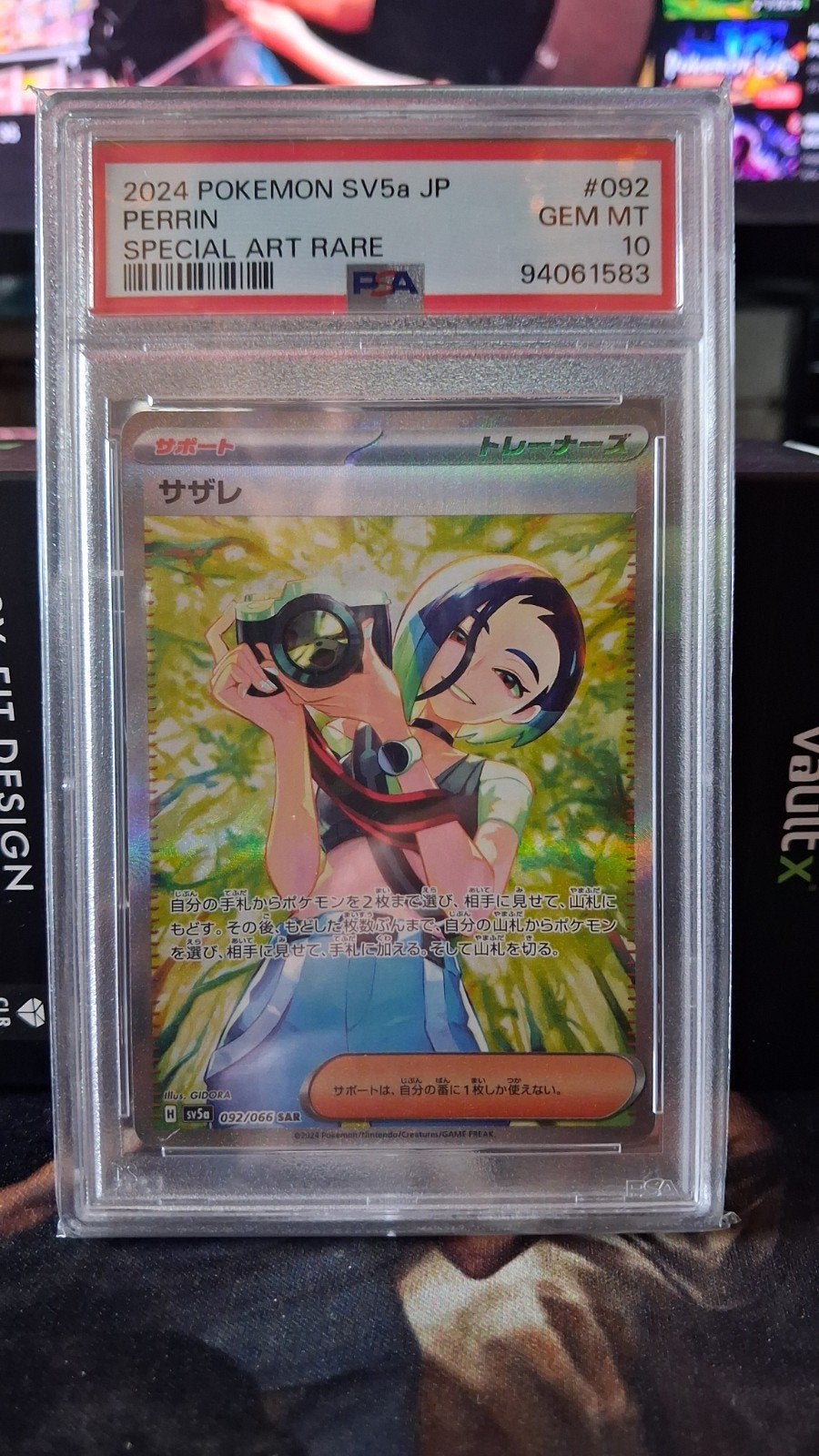 Diverse Pokemon PSA 10 of PSA 9 slabs te koop, Ophalen, Zo goed als nieuw, Meerdere kaarten, Foil