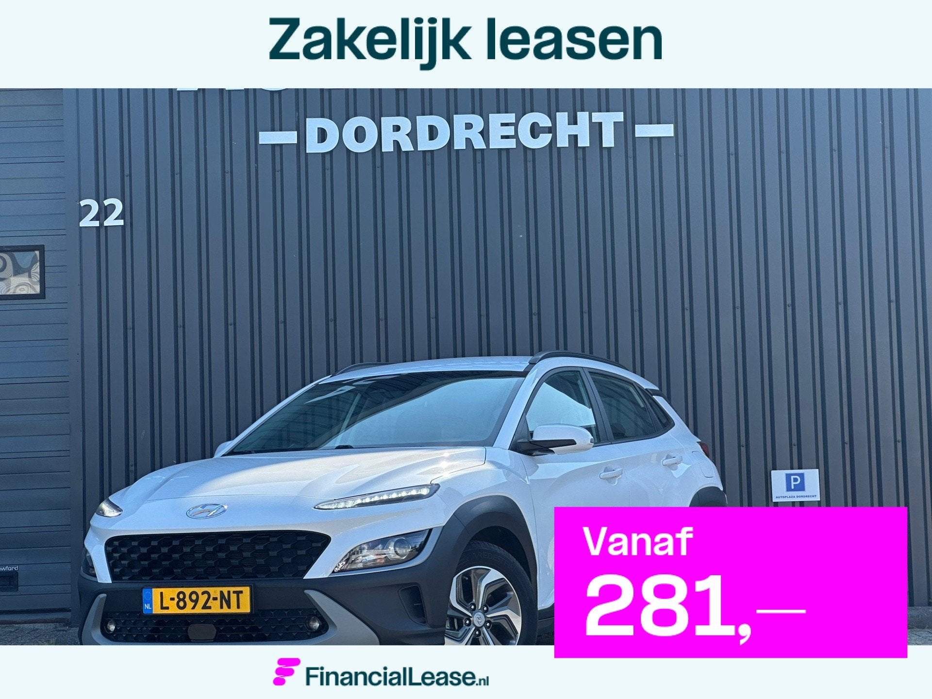 Hyundai Kona 1.6 GDI HEV Comfort, Gebruikt, Euro 6, Wit, Origineel Nederlands