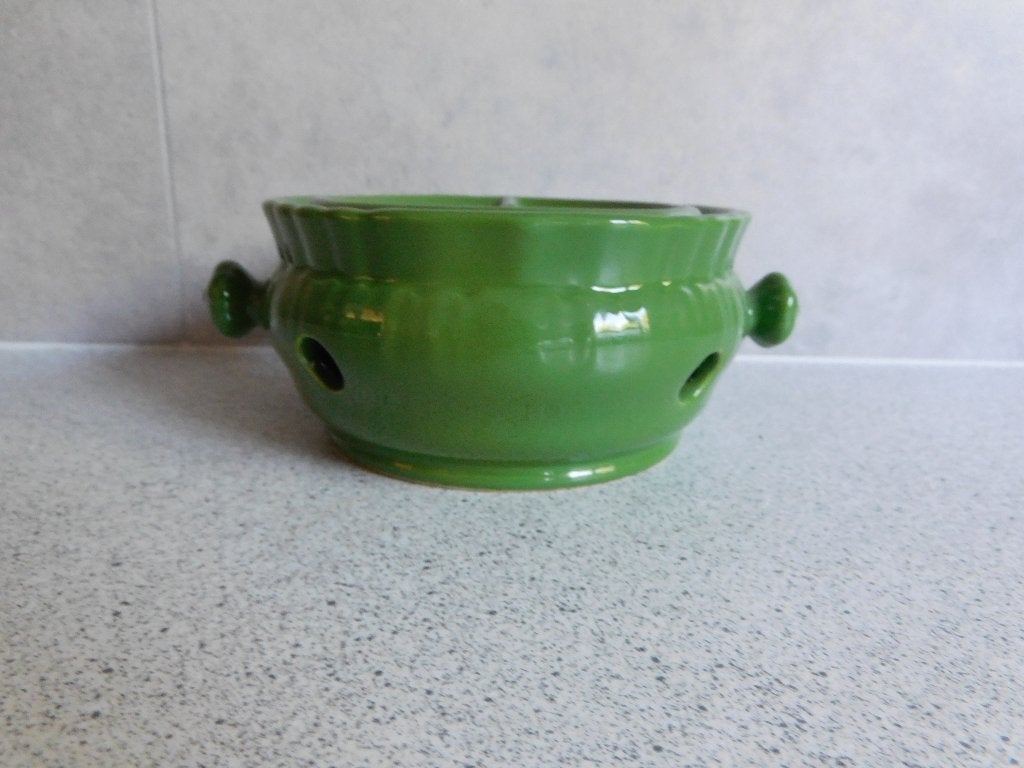 Rechaud of Theelichtje Groen Zeller Keramik, Huis en Inrichting, Keuken | Servies, Overige merken, Keramiek, Overige typen, Ophalen of Verzenden