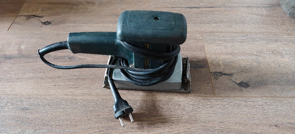 Vlakschuurmachine Metabo SR220, Ophalen of Verzenden, Gebruikt, Minder dan 600 watt, Vlakschuurmachine